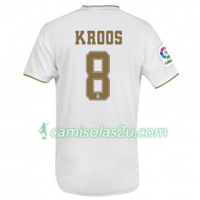 Camisolas de Futebol Real Madrid Toni Kroos 8 Equipamento Principal 2019/20 Manga Curta
